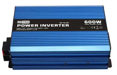 Produktfoto 1 von RS PRO Spannungswandler, 12V / 230V 600W