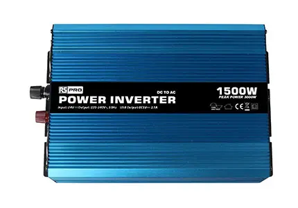 Produktfoto 1 von RS PRO Spannungswandler, 24 V / 230 V 1500W