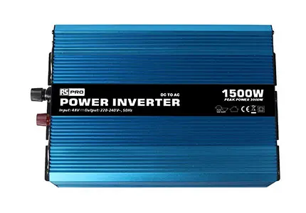 Produktfoto 1 von RS PRO Spannungswandler, 48 V / 230 V 1500W