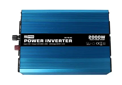 Produktfoto 1 von RS PRO Spannungswandler, 24 V / 230 V 2000W