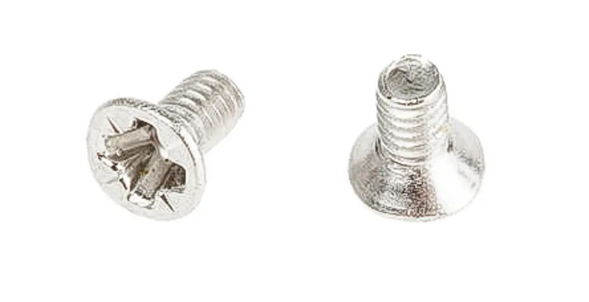 Produktfoto 1 von RS PRO Senkkopf Pozidriv Schrauben A2, M1.6 x 5.0mm Edelstahl