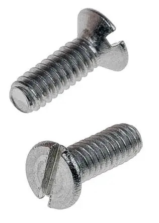 Produktfoto 1 von RS PRO Senkkopf Schlitz Maschinenschraube Edelstahl 12.0 mm M1.6
