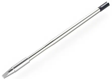 Produktfoto 1 von RS PRO 10 mm Lötspitze 3.2 mm Meißelform, gerade T130