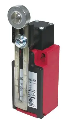 Produktfoto 1 von RS PRO Endschalter, Rollenhebel 1 Schließer/1 Öffner, IP67, GFK 600V ac 10A