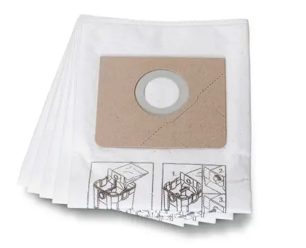Produktfoto 1 von FEIN Staubsaugerbeutel 5 Staubsaugerbeutel für Dustex 25 L (Dustex 25 L), Dustex 25 L Set (Dustex 25 L)
