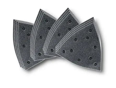 Produktfoto 1 von FEIN Schleifpapier, Aluminiumbeschichtet, Grob Grad, Korngröße 60, 80, 120, 180, 130 mm 130mm