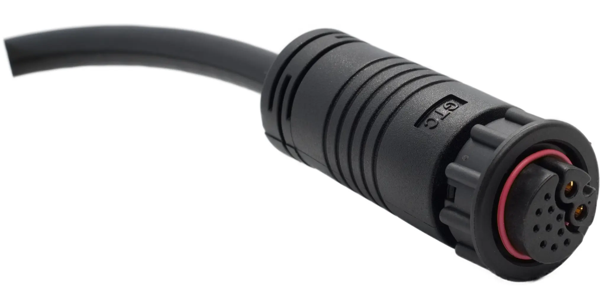 Produktfoto 1 von RS PRO 73 mm C4 Hybrider Strom- und Signalsteckverbinder Stecker 12-polig Buchse 20A IP40