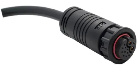 Produktfoto 1 von RS PRO 73 mm C4 Hybrider Strom- und Signalsteckverbinder Stecker 12-polig Buchse 20A IP67