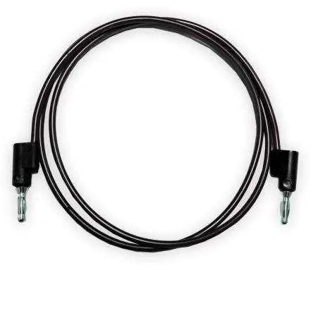 Produktfoto 1 von Mueller Electric Multimeter-Messleitungen 15A, Schwarz Polyvinylchlorid-isoliert 1.5 m, 1000V