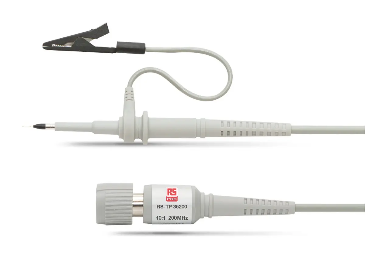 Produktfoto 1 von RS PRO RS-TP Oszilloskoptastkopf Spannung 10:1 200 MHz BNC