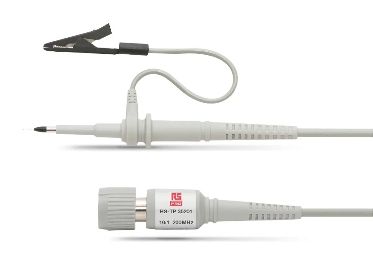 Produktfoto 1 von RS PRO RS-TP Oszilloskoptastkopf Spannung 10:1 200 MHz BNC