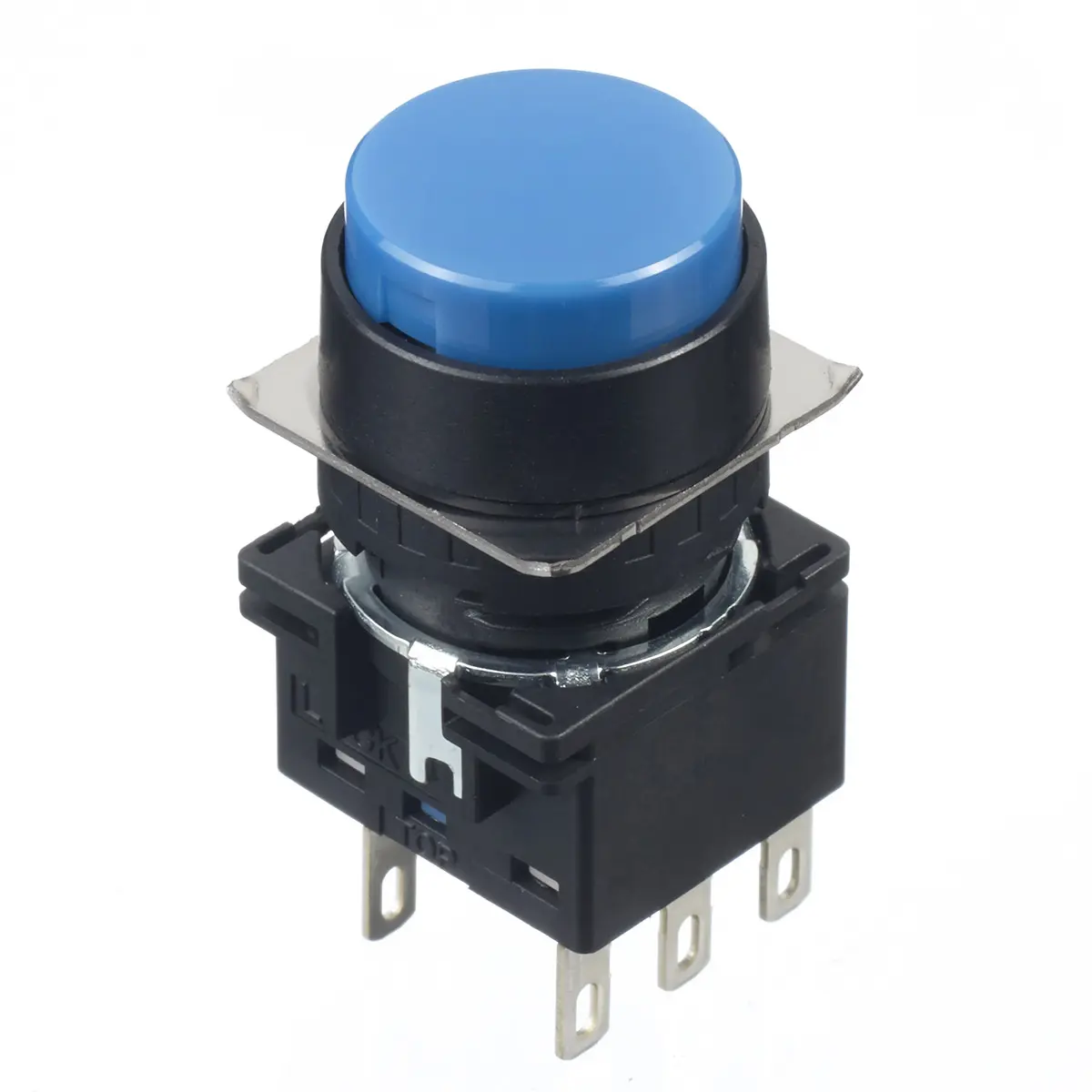 Produktfoto 1 von Idec LB Druckschalter wartungsfrei Ø 16 mm, 2-poliger Umschalter / 5 A 30 V dc 125 V ac, IP65