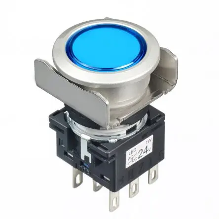 Produktfoto 1 von Idec Druckschalter Beleuchtet Platine 30 V dc 250 V ac