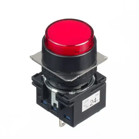 Produktfoto 1 von Idec Einbauanzeige Rot Rund