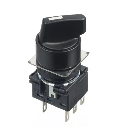 Produktfoto 1 von Idec LB Druckschalter Beleuchtet wartungsfrei Ø 16 mm, 2-poliger Umschalter 30 V dc, IP65