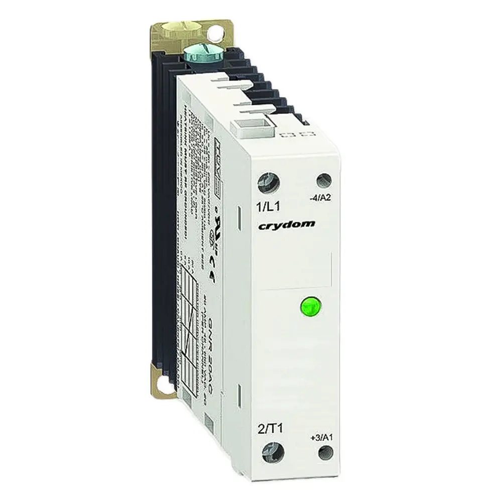 Produktfoto 1 von Sensata Crydom GNR Series DIN-Schienen Halbleiterrelais Einschalten bei Spannungsnulldurchgang 32 V dc / 10 A