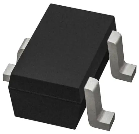 Produktfoto 1 von Nexperia Oberfläche Transistor NPN 45 V / 100 mA, SOT-323 3-Pin