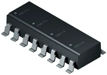 Produktfoto 1 von Isocom TLP521 Oberfläche 4 Optokoppler, 16-Pin SMD, Isolation 5.3 kVrms