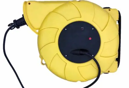 Produktfoto 1 von RS PRO Kabeltrommel, 16 m, 1-fach, Typ G 230V ac Aufrollautomatik