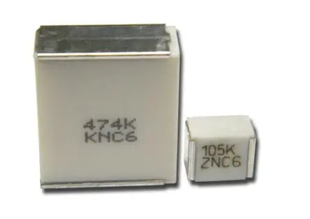 Produktfoto 1 von KEMET SMC Folienkondensator 50 V dc 30V ac 3.3 μF ±5 %, Oberfläche
