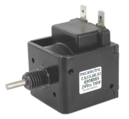 Produktfoto 1 von Mecalectro Z.8.15D.AB.83 Linearer Magnetschalter Push-Pull 230V ac 45 mm 15 mm 45mm 38 mm