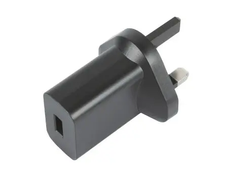 Produktfoto 1 von XP Power 10 W VEU10 1 AC/DC-Adapter USB Typ A Typ G 2.1 A USB-Adapter, 5V dc