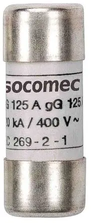 Produktfoto 1 von Socomec NFC-DIN Patronensicherung / 500mA 10 x 38 mm 500V ac gG