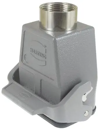 Produktfoto 1 von HARTING Han B Kappe für robusten Stromversorgungsstecker 1 Hebel 1, Adapter 6B Steckverbinderkappe, IP65