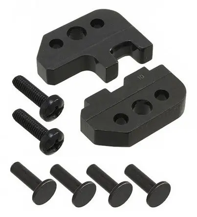 Produktfoto 1 von TE Connectivity Pro-Crimper III Crimpmatrize Schwarz, 4 Ports, Crimpmatrize