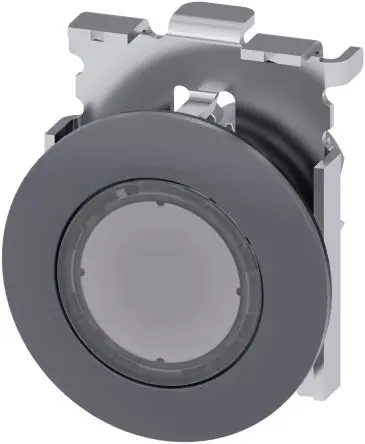 Siemens SIRIUS ACT Drucktastenkopf Ø 30 mm, lichtdurchlässig Rastend Rund Rund Kunststoff, IP66