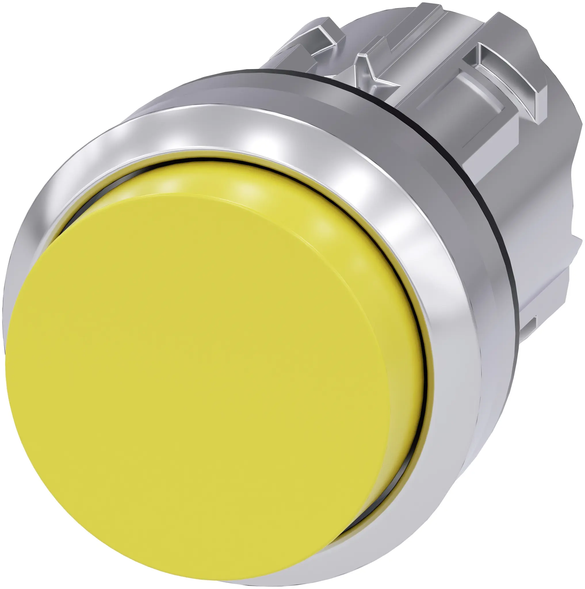 Produktfoto 1 von Siemens SIRIUS ACT Druckschalter Ø 22 mm, Gelb Tastend Rund Rund Kunststoff, IP66