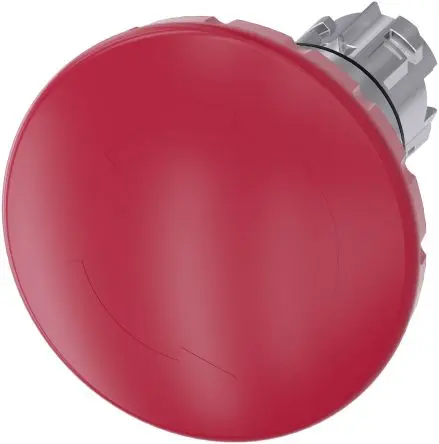 Produktfoto 1 von Siemens SIRIUS ACT 3SU10 Not-Aus-Schalter, 22 mm, Drehfreigabe, Pilzkopf, Kunststoff