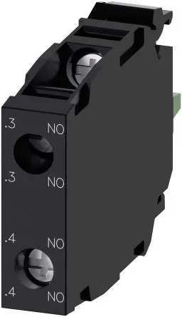 Produktfoto 1 von Siemens SIRIUS ACT 3SU14 Kontaktblock 2 Schließer 500V ac/dc Schraube