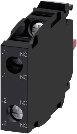 Produktfoto 1 von Siemens SIRIUS ACT 3SU14 Kontaktblock 2 Öffner 500V ac/dc Schraube