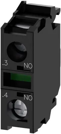 Produktfoto 1 von Siemens SIRIUS ACT 3SU14 Kontaktblock 1 Wechsler 500V ac/dc Schraube