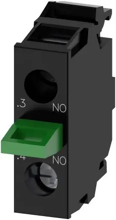 Produktfoto 1 von Siemens SIRIUS ACT 3SU14 Kontaktblock 1 Schließer 500V ac/dc Schraube