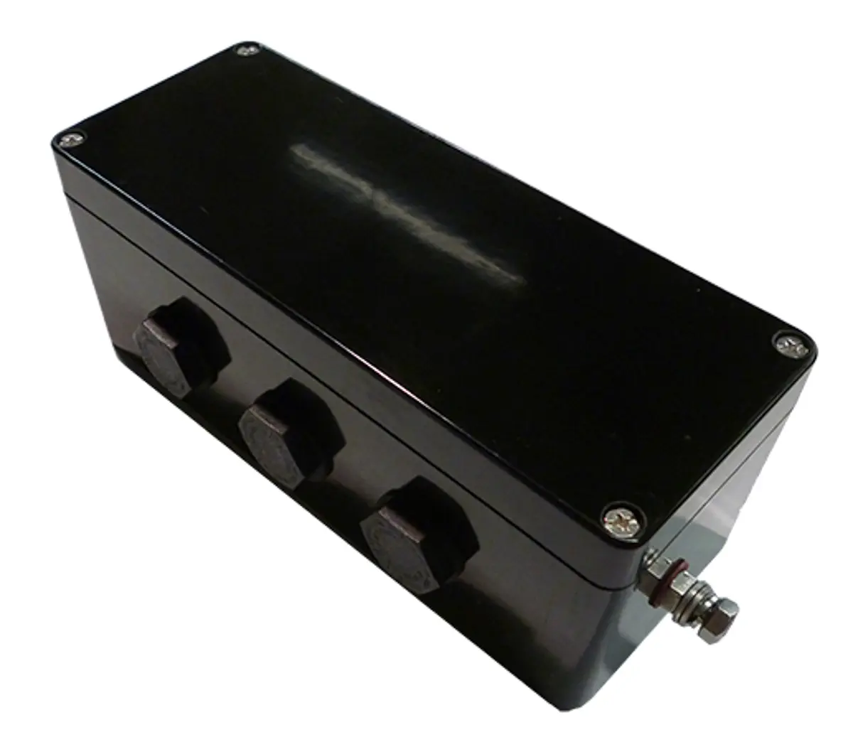 CE-TEK CEP-PA GF Polyester Abzweigdose Schwarz IP66 Ex e, Ex tb, ATEX Breite 75 mm Höhe 190 mm Länge 75 mm