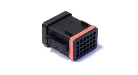 Produktfoto 1 von ITT Cannon 132015 Kfz-Steckverbinder, Kabel, KFZ-Steckverbindergehäuse, Crimpbefestigung, Stecker, 24-polig, Schwarz /