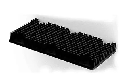 Produktfoto 1 von SPREADFAST HS Kühlkörper für 1/1 Brick DC/DC-Wandler, 116.8 mm x 61mm x 12.2 mm