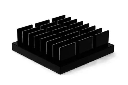 Produktfoto 1 von SPREADFAST SFH Kühlkörper für Universelle quadratische Alu, 19 mm x 19mm x 6 mm