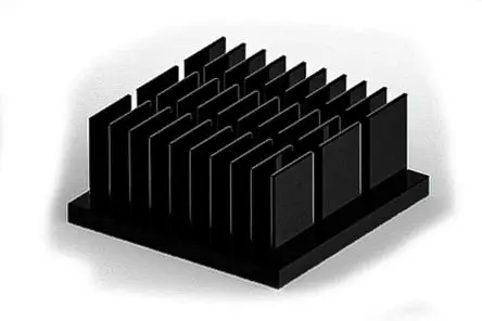 Produktfoto 1 von SPREADFAST SFH Kühlkörper für Universelle quadratische Alu, 25 mm x 25mm x 11 mm