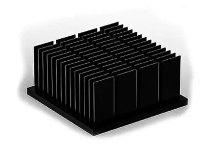 Produktfoto 1 von SPREADFAST SFH Kühlkörper für Universelle quadratische Alu, 35 mm x 35mm x 16 mm