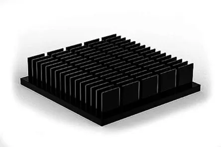 Produktfoto 1 von SPREADFAST SFH Kühlkörper für Universelle quadratische Alu, 40 mm x 40mm x 9 mm