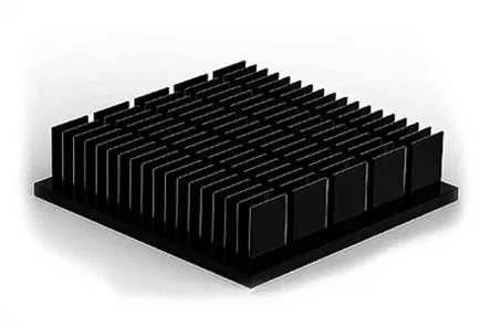 Produktfoto 1 von SPREADFAST SFH Kühlkörper für Universelle quadratische Alu, 45 mm x 45mm x 11 mm