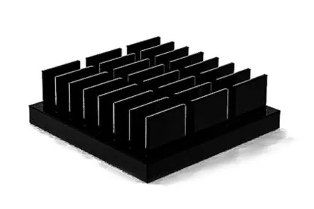 Produktfoto 1 von SPREADFAST SFH Kühlkörper für Universelle quadratische Alu, 45 mm x 45mm x 21 mm