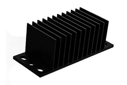 Produktfoto 1 von SPREADFAST HS Kühlkörper für 1/8 Brick DC/DC-Wandler, 58.4 mm x 22.9mm x 19.7 mm