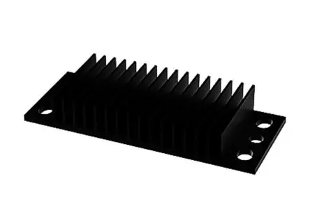 Produktfoto 1 von SPREADFAST HS Kühlkörper für 1/8 Brick DC/DC-Wandler, 58.4 mm x 22.9mm x 8.7 mm