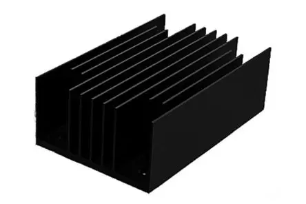 Produktfoto 1 von SPREADFAST HS Kühlkörper für DC/DC-Wandler mit 1/4 Brick, 58 mm x 37mm x 20 mm