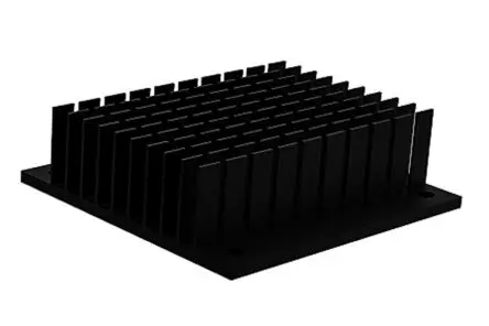 Produktfoto 1 von SPREADFAST HS Kühlkörper für 1/2 Brick DC/DC-Wandler, 61 mm x 57.9mm x 17.3 mm