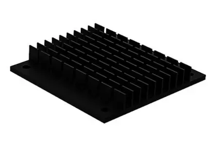 Produktfoto 1 von SPREADFAST HS Kühlkörper für 1/2 Brick DC/DC-Wandler, 61 mm x 57.9mm x 9.3 mm